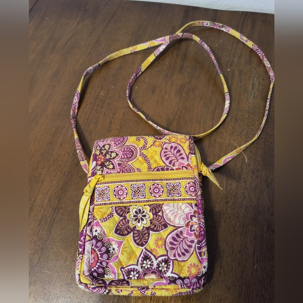 Vintage Vera Bradley Bright Floral Vacation Purse